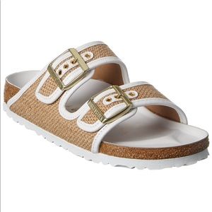 Birkenstock Arizona Jute & Leather Sandal